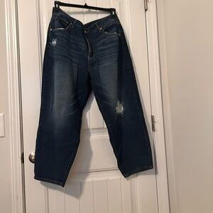 Blue jeans size 18